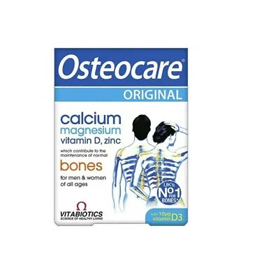 £7.99 • Buy Vitabiotics Osteocare Original 30 Pack Tablets