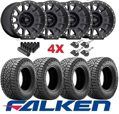 Fits Trd Tacoma 4runner Method Nv Mr305 Black Wheels Rims Tires Falken 265 70 17 • $2095