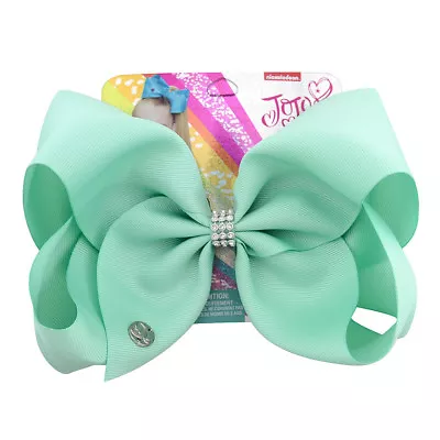 New# 8-inch Large Soild Color JoJo Siwa Hair Bow With Alligator Clip Girl's Bow • $6.59