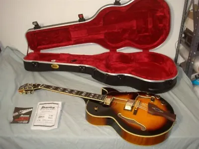 Ibanez Lgb30 Vys George Benson Electric Guitar W Case Vintage Yellow Sunburst • $999