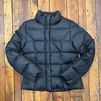 Eddie Bauer Goose Down Puffer Jacket Men’s Medium Black • $79.99