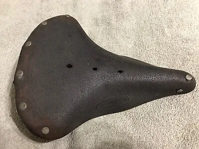 Vintage Brooks B72 Leather Spring Bicycle Saddle • $45