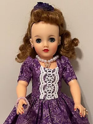 Miss Revlon Doll In Purple Dress With EVERYTHING ! • $110