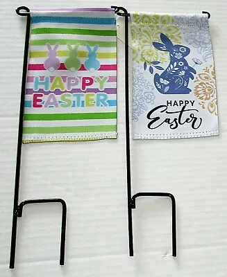 EASTER MINI GARDEN FLAG AND STAKE Assortment [Your Choice] • $11.69
