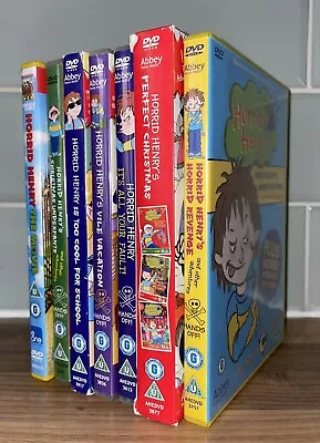 Official Horrid Henry Animation DVD Bundle/Collection/Job Lot • £11.99