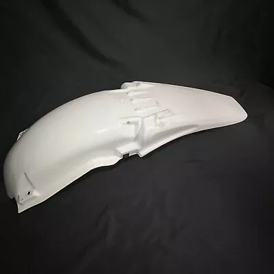 White Yamaha YZ426 YZ125 YZ250 YZ400 Rear Fender Plastic Fairing Yami • $55.95