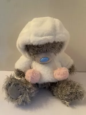 Me To You Tatty Teddy 8” Grey Soft  Toy Bear Wearing White Winter Jacket • £9