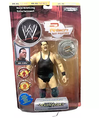WWE Big Show Wrestling Action Figures R3 Tech Metal Vengeance Vintage WWF 2002! • $25.99