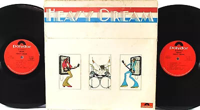 Heavy Cream PD 3502 Polydor 1972 Compilation 2LP Vinyl Monarch Press Sterling • $14.95
