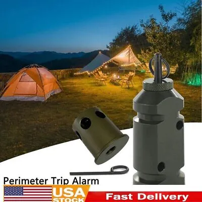 12ga Alarm Alloy Camp Safe Gear Perimeter Trip Wire Alarm For Outdoor + Adapter • $2.98