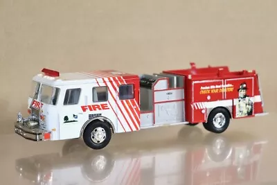 CORGI ARCHIVE PRE PRODUCTION 54801 E-ONE TOWN Of FISHERS PUMPER FIRE TRUCK Nv • $52.42