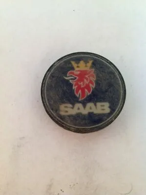 Saab 9-3 9-5 9-2x 9-5X Factory OEM Blue Black Wheel Center Hub Cap 12802437 SAA8 • $7.60