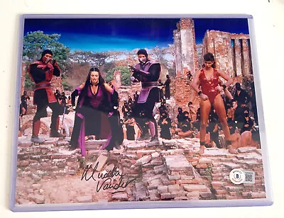 BAM BOX MORTAL KOMBAT MUSETTA VANDER HAND SIGNED 8x10 BECKETT C.O.A LTD EDITION • $37.24