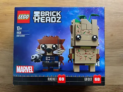 £59.99 • Buy LEGO 41626 Marvel BrickHeadz: Groot & Rocket Brand New Retired Set