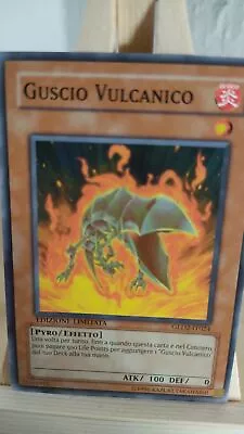 Yu-Gi-Oh! - Volcanic Shell - Volcanic Case - GLD2 - 024 - Co - IT - MP • $1.60