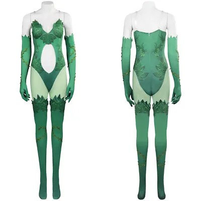 Batman Poison Ivy Cosplay Costume Outfits Halloween Carnival Suit • $80.74