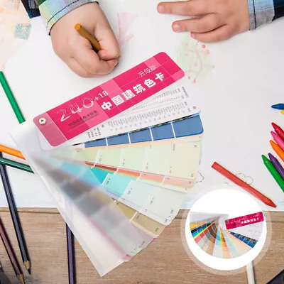 Color Chart Set Coated/Uncoated Fan Deck Paint Card • £14.28