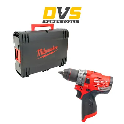 Milwaukee M12FDD-0X 12v Li-ion Fuel Drill Driver With HD Box • £157.95