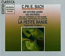 C.P.E. Bach: Die Letzten Leiden Des Erlösers By Co... | CD | Condition Very Good • £8.52