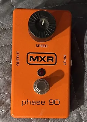 MXR Phase 90 Phase Shifter Effects Pedal Orange • $58