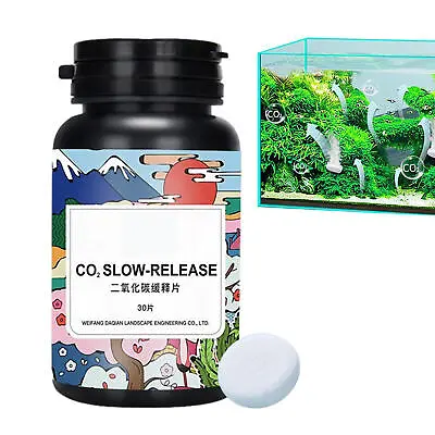 CO2 30 Tablets Carbon Dioxide Diffuser For Freshwater Planted Aquariums • $10.69