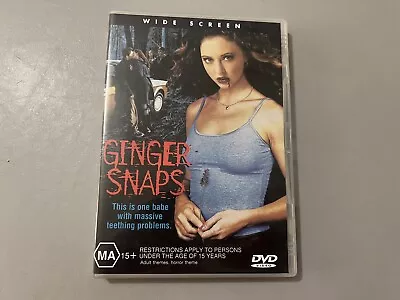 Ginger Snaps DVD 2000 Horror Mimi Rogers Katharine Isabelle Werewolves R4 • $5.78