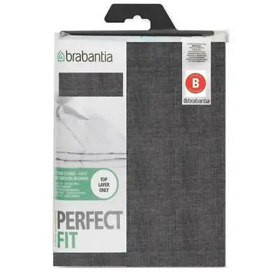 £17.59 • Buy Brabantia Replacement Ironing Board Cover Size B 124 X 38 Cm - Denim Black