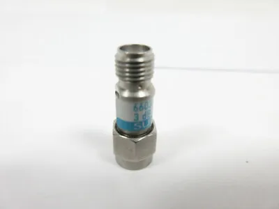 Suhner 6603.19.ac 2 Watt 3 Db 3 Ghz Sma Coaxial Attenuator • $9.98