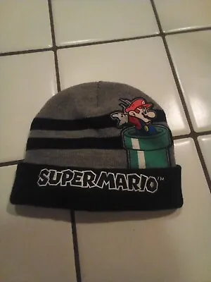 Super Mario Bros Knit Winter Beanie Cap One Size Nintendo Hat • $7.99