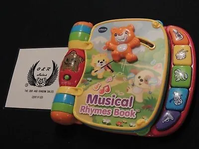 V-Tech® Musical Rhyme And Discover Book - Baby And Toddlers 6 - 36 Months • $16.95