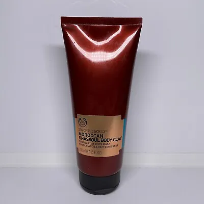 The Body Shop Spa Of The World Moroccan Rhassoul Body Clay Mask 6.7 Oz Firming • $25