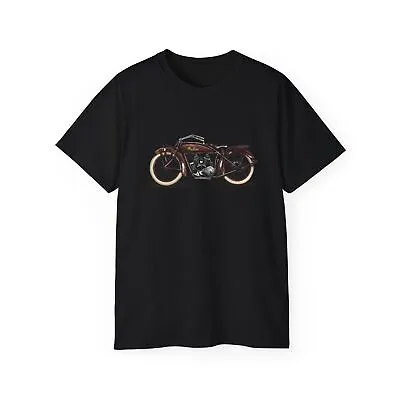 Indian Scout Motorcycle Authentic Vintage Racing T-Shirt Retro Classic Moto Tee • $23.20