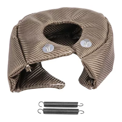 Titanium T3 Turbo-Blanket Heat Shield Beanie Cover Wrap T25 T28 GT25 30 32 35 BA • $33.40