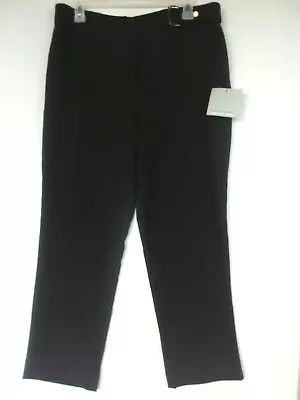 Marc New York By Andrew Marc Black Slim  Ankle Length Pant Size M  NWT • $18.95