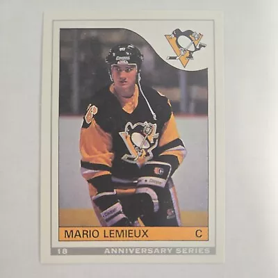 1992 O-Pee-Chee Anniversary Series Mario Lemieux #9 Rookie Card RC Reprint • $0.99