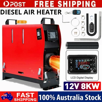 $113.99 • Buy 8KW 12V Diesel Air Heater Thermostat Diesel Caravan Motorhome Trailer
