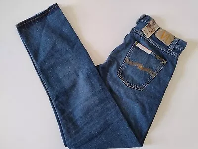 Nudie Jeans Co. Gritty Jackson Jeans - Blue Slate - 33W / 34L - Sizing In Pics. • £79