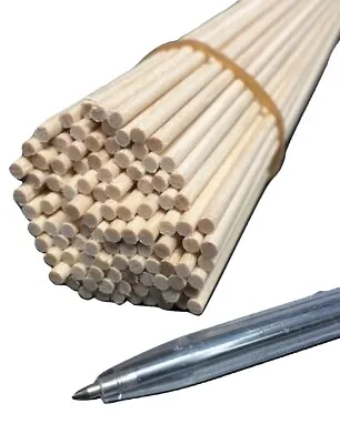 Trustleaf 3mm X 150mm Birch Hardwood Wooden Craft Sticks / Dowels - SECONDS*. • £8.29