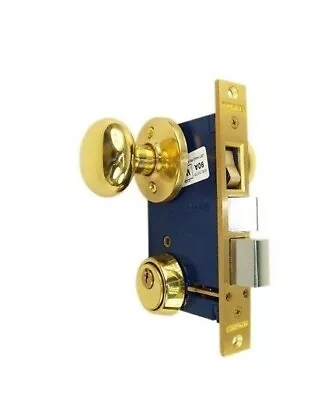 Ornamental Entry Double Cylinder Mortise Lockset By MARKS USA 22AC/3-KD-W LHR • $89.90