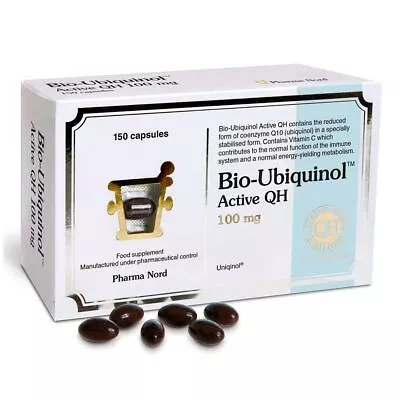 Pharma Nord Bio-Ubiquinol Active QH 100mg - 150 Capsules • £82.98