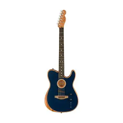Fender American Acoustasonic Telecaster Acoustic Electric Guitar W/Bag Ebony FB • $4090