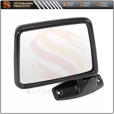 View Manual Mirror Compatible With 1983-92 Ford RANGER Blac Left Side Fold Black • $16.58