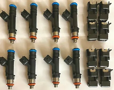 42lb Injectors Ls1 Ls6 Lt1 Gto Mustang Camaro Corvette Firebird Cobra 5.0 • $201.66