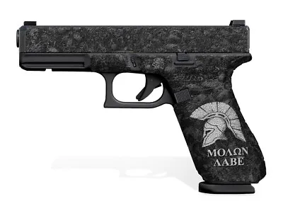 Glock 17 Gen 5 Decal Grip - Molon Labe / Sparta • $25