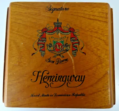 A Fuente Hemingway Vintage Cigar Box. Wood • $7.69