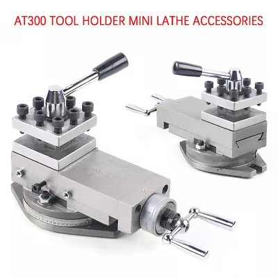 Tool Holder AT300 Mini Lathe Accessories Metal Change Lathe Assembly For Cutting • $116.85