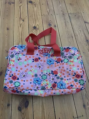 Oilily Pink Floral Print Patterned Shoulder Bag  • £19.99