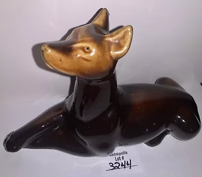 Royal Bavaria Doberman Pinscher Porcelain Ceramic Vintage Dog • $34.20