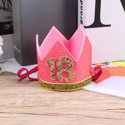  18 Years M Toddler Tiara For Girls Birthday Headband Crown Hat • £7.88
