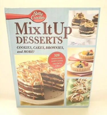 Betty Crocker MIX IT UP DESSERTS  COOKIES  CAKES  New  2701 • $6.99